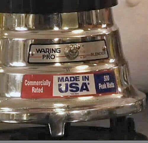 Waring Professional Bar Blenders Range Wpb Waring Professional Bar Blender Base